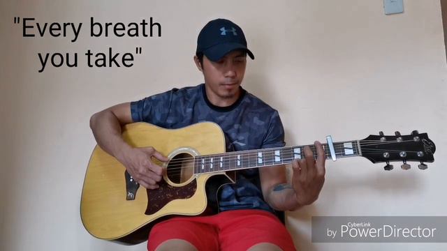 Every breath you take - the police - fingerstyle guitar cover смотреть онлайн
