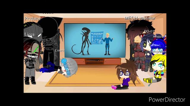 Transformers (plus AvP) reacts to… (part 39)|GC Transformers crossover смотреть онлайн