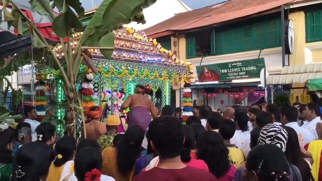 Penang, Malaysia - Sri Mahamariamman Temple смотреть онлайн
