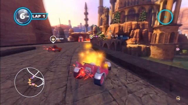 Sonic & All-Stars Racing Transformed ... (PS3) Gameplay смотреть онлайн