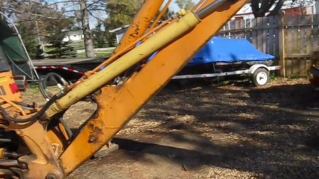 Boom Lock Instructional Video  Case Backhoe 580 Series