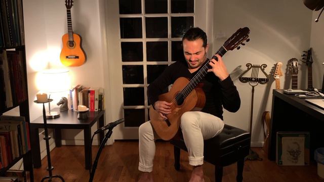 Manuel M.Ponce "Moment Musicaux" Homage to F. Schubert, from Sonata Romantica, Nilko Andreas, Guita смотреть онлайн