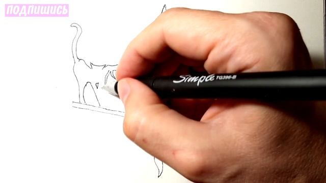 Как нарисовать на ХЭЛЛОУИН ВЕДЬМУ, легко рисовать #forchildren