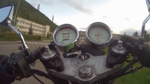 Suzuki Bandit 400 Разгон до сотни