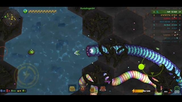 Biggest Snakes Battle vs Pro Angry Players - Little Big Snake (Slither.io like game) смотреть онлайн