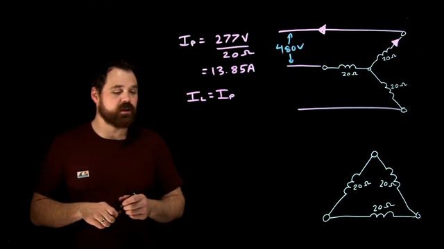 Changing a load from Wye to Delta смотреть онлайн