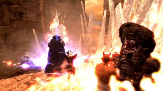 Skyrim Battles - 2/2 - Jyggalag vs Molag Bal [Legendary Settings] смотреть онлайн