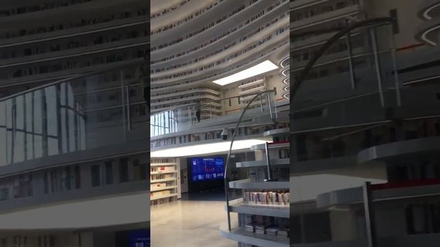 Tianjin Binhai New Library,Republic People of China #travelling #myadventure #china смотреть онлайн