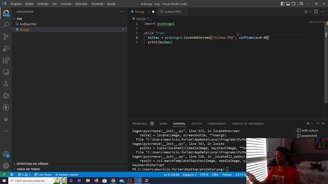 Faça seu próprio bot com python para PXG 1/2 смотреть онлайн