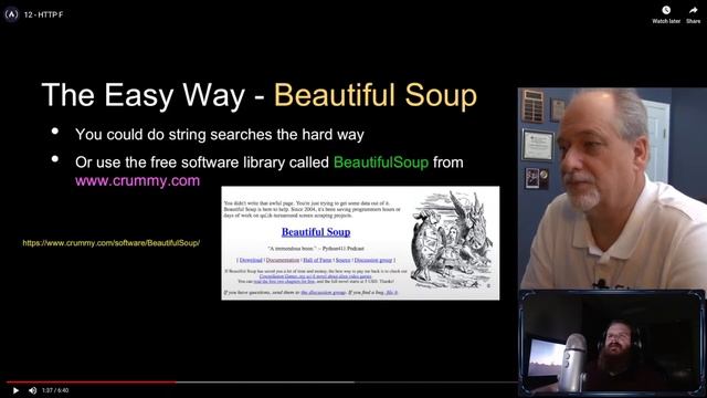 Becoming a Software Engineer Day 24: Web Scraping! смотреть онлайн