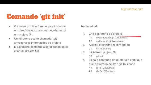 Comando git init – Curso básico Git e GitHub – parte 7/17 смотреть онлайн