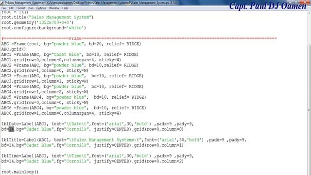 How to Create a Sales Management System in Python - Part 1 of 3 смотреть онлайн