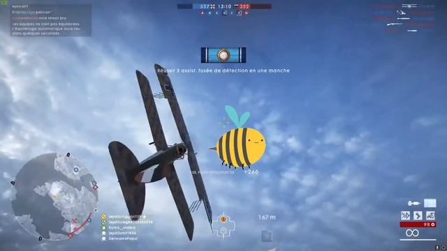 Battlefield 1 - 107-0 Flawless Attack plane on albion смотреть онлайн