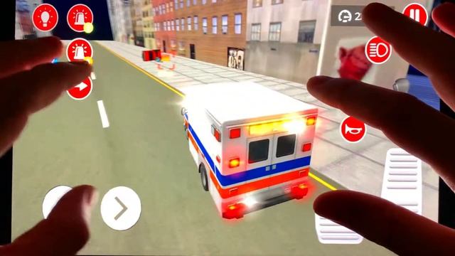 Ambulance Driver Android/iOS - Ambulance Games смотреть онлайн