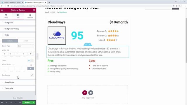 Build a Dynamic Review Template w/ Elementor & Advanced Custom Fields смотреть онлайн