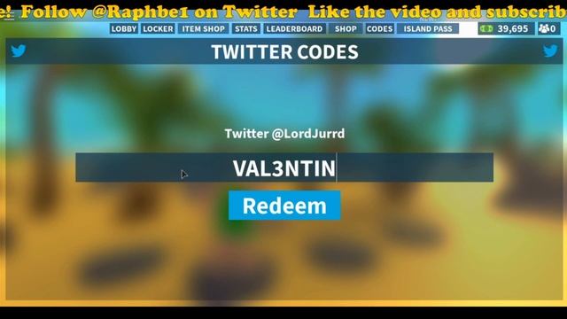 [2020 CODES!]?*ALL NEW WORKING 2020 CODES IN ❤️VALENTINES Island Royale?(2020)|ROBLOX Island Royale смотреть онлайн