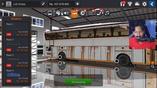Modif Bus Rongsok❗Jadi Ganteng Full Sound Basuri v3 BUSSID смотреть онлайн