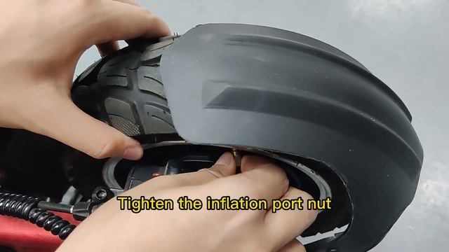 [Kugoo G Booster] Check for Rattles (the rear inner tube inflation port) смотреть онлайн