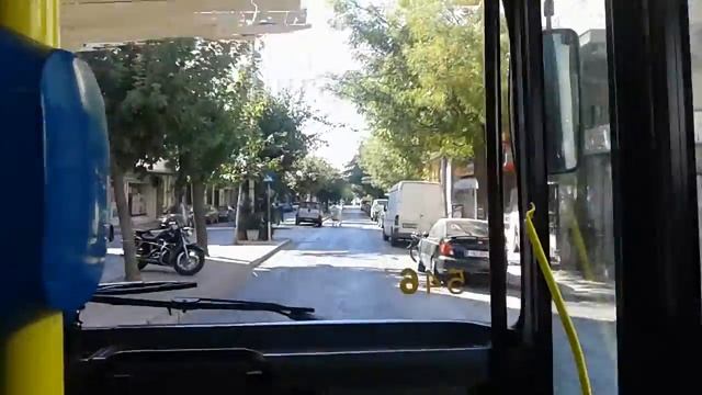 Athens bus:ride in line 051/Афинский автобус маршрут 051/λεωφορείο στην Αθήνα,γραμμή 051. смотреть онлайн
