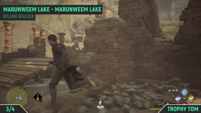 Hogwarts Legacy - All Merlin Trials - Marunweem Lake смотреть онлайн