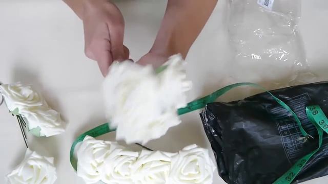Розы из латекса для Handmade с AliExpress смотреть онлайн