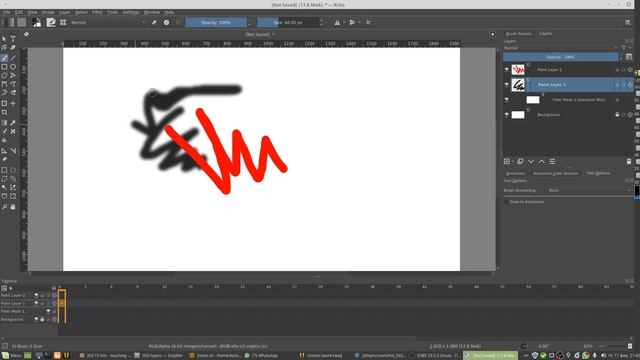 Krita: Как копировать фильтры с одного слоя на другой смотреть онлайн