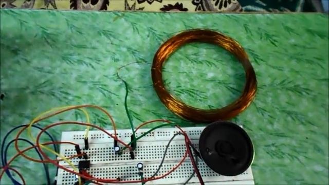 Simple Metal Detector using 555 Timer IC смотреть онлайн
