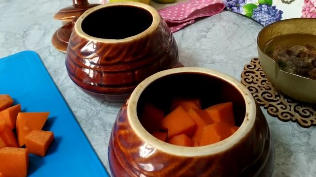 ТЫКВА с Яблоками и Сухофруктами в Духовке. Сладкий Десерт БЕЗ сахара / Рецепт ПП десерт смотреть онлайн