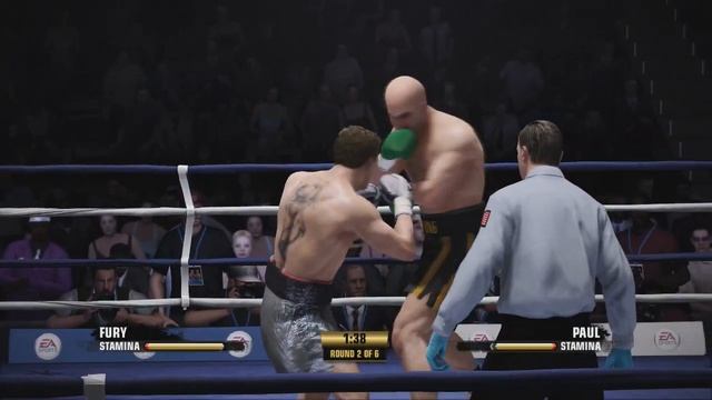 Tyson Fury vs Jake Paul Full Fight - Fight Night Champion Simulation смотреть онлайн