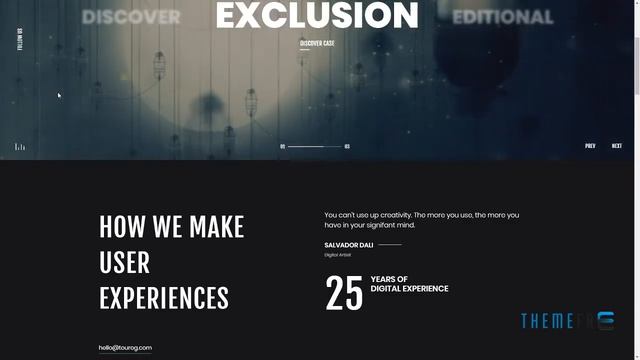 Tourog Creative Agency WordPress Theme Manny Tony смотреть онлайн