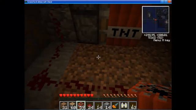 Minecraft : X-ray или как видеть сквозь стены смотреть онлайн