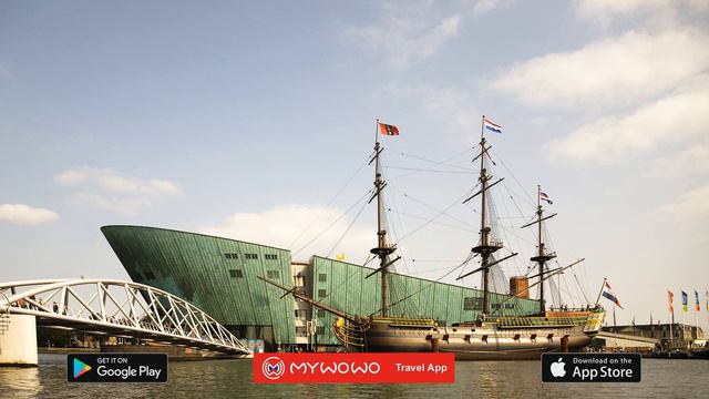 Порт – Обзор Восточного Портового Района – Амстердам – Аудиогид – MyWoWo Travel App смотреть онлайн