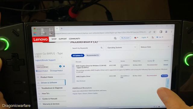 Lenovo Legion Go How To Update Drivers and Software (Graphics, Wifi, BIOS) etc// Make It Better!! смотреть онлайн