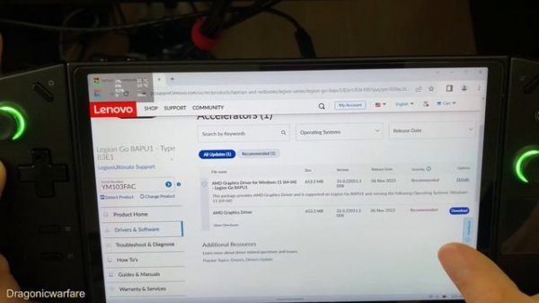 Lenovo Legion Go How To Update Drivers and Software (Graphics, Wifi, BIOS) etc// Make It Better!!
