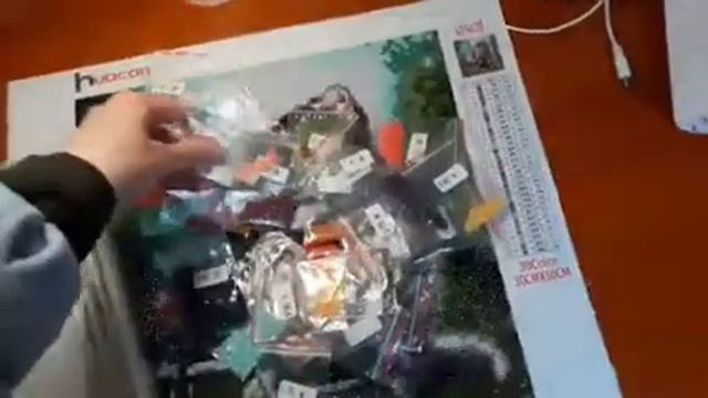 Кот-повар наконец готов. Алмазная вышивка. смотреть онлайн