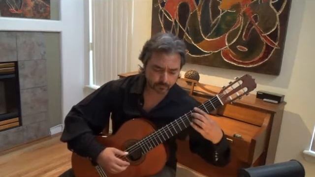 "Milonga del Angel" (A. Piazzolla) Grisha Nisnevich (Guitar) смотреть онлайн