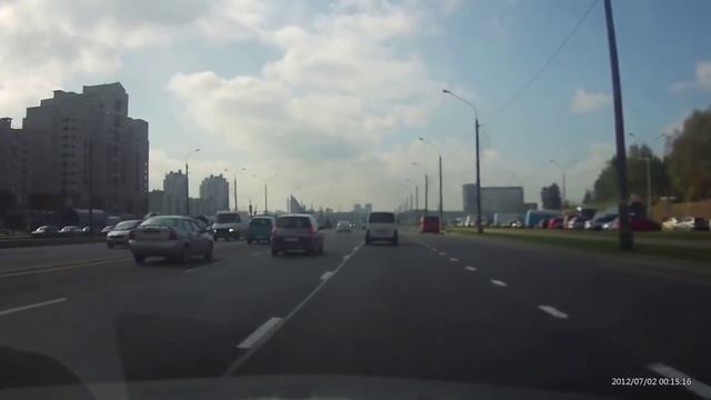 Минск: ДТП возле ст.м. Уручье