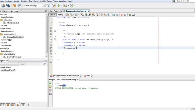 Java (Tipe Data: Boolean смотреть онлайн