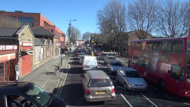 London Buses - Arriva London North 253 From Euston To Hackney Central (whole Route)