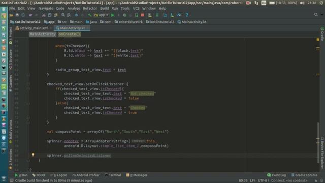Android Kotlin Usage Tutorial #007 - Spinner смотреть онлайн