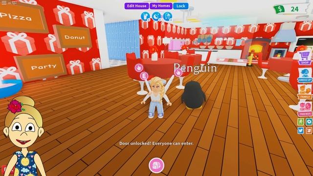 РОБЛОКС Adopt Me ? Превратила SHOP HOUSE в РЕСТОРАН ?   Адопт ми Роблокс на русском языке