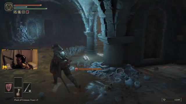 CAELID CATACOMBS LEVER LOCATION FOR LOCKED DOOR | Elden Ring смотреть онлайн