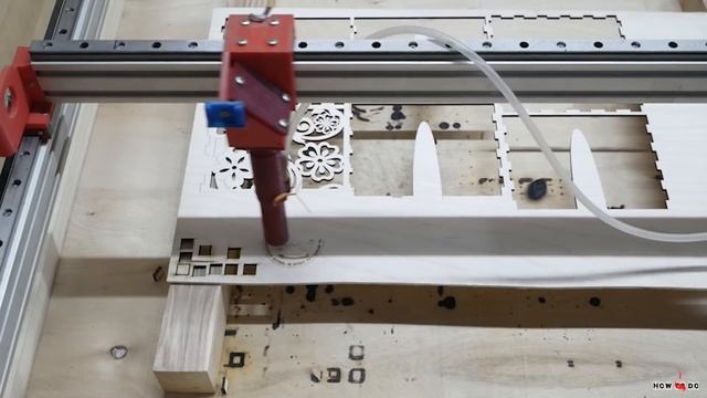 ЧПУ СО2 лазерный станок на 40Вт своими руками! смотреть онлайн