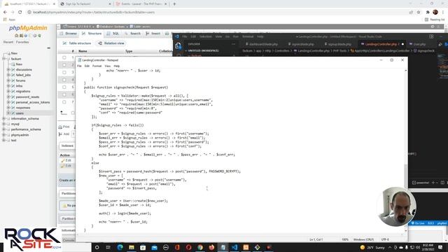 Laravel 9 Introductory Forum Project - Part 5 --- Finishing The Signup And Main Layout смотреть онлайн