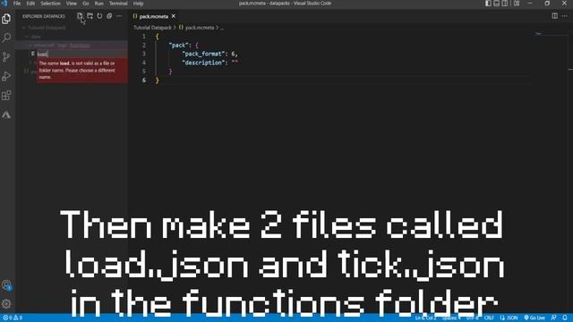How To Make A Datapack with Functions | 1.13+ смотреть онлайн