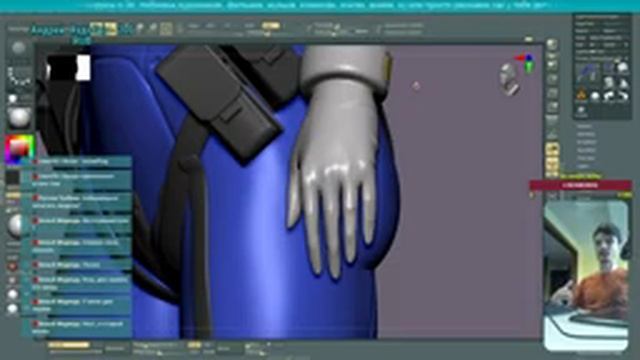 Нужно больше деталей для ДИВЫ(D'va) из овервотч. Zbrush смотреть онлайн
