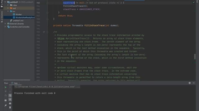 Java для начинающих / Кастомные Исключения смотреть онлайн