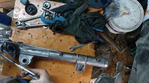 Простая проверка рулевой рейки перед установкой Nissan Primera P12