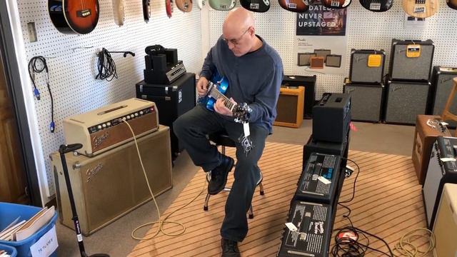 Pre July 1963 Fender Bandmaster Head and Cab All Original смотреть онлайн