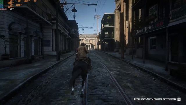 Тест GTX 1080 ti в Red Dead Online. Все еще топ? Ультра настройки в Red Dead Redemption 2. смотреть онлайн